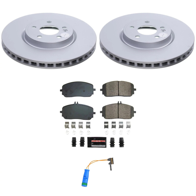 Power Stop 23-24 Mercedes-Benz EQB 250 Front Z23 Coated Brake Kit - CRK9295