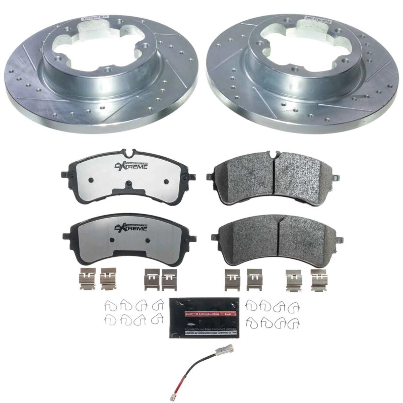 Power Stop 22-24 Ford E-Transit Rear Z36 Truck & Tow Brake Kit - K9105-36