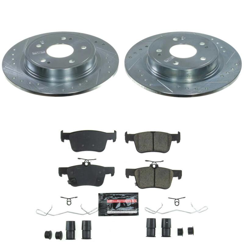 Power Stop 23-25 Acura Integra Rear Z23 Evolution Brake Kit - K9218