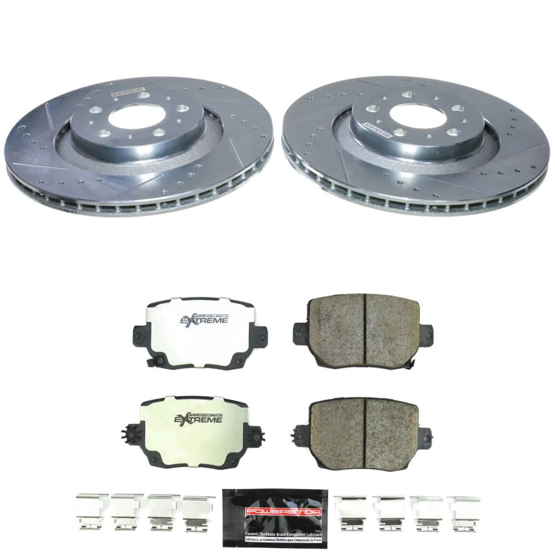 Power Stop 20-24 Tesla Y Rear Z26 Street Brake Kit - K9254-26