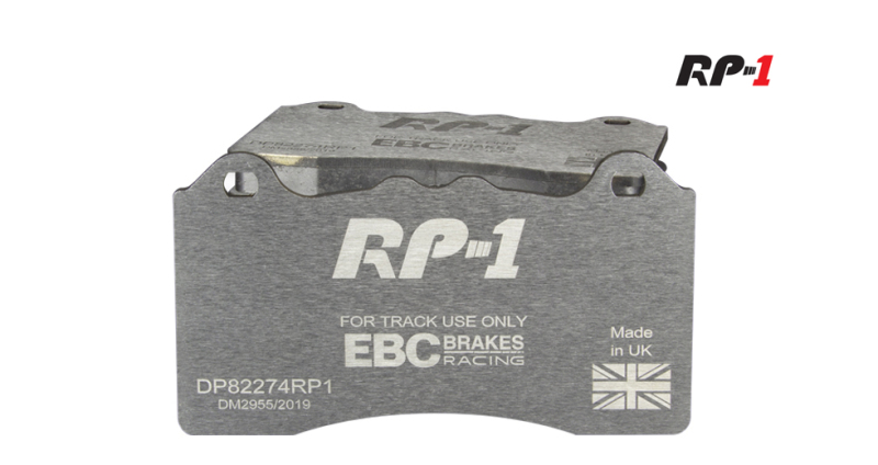 EBC 2016+ Porsche 911 (991/2 w/Cast Iron Rotors) 3.0TT Carrera RP-1 Race Front Brake Pads - DP82307RP1