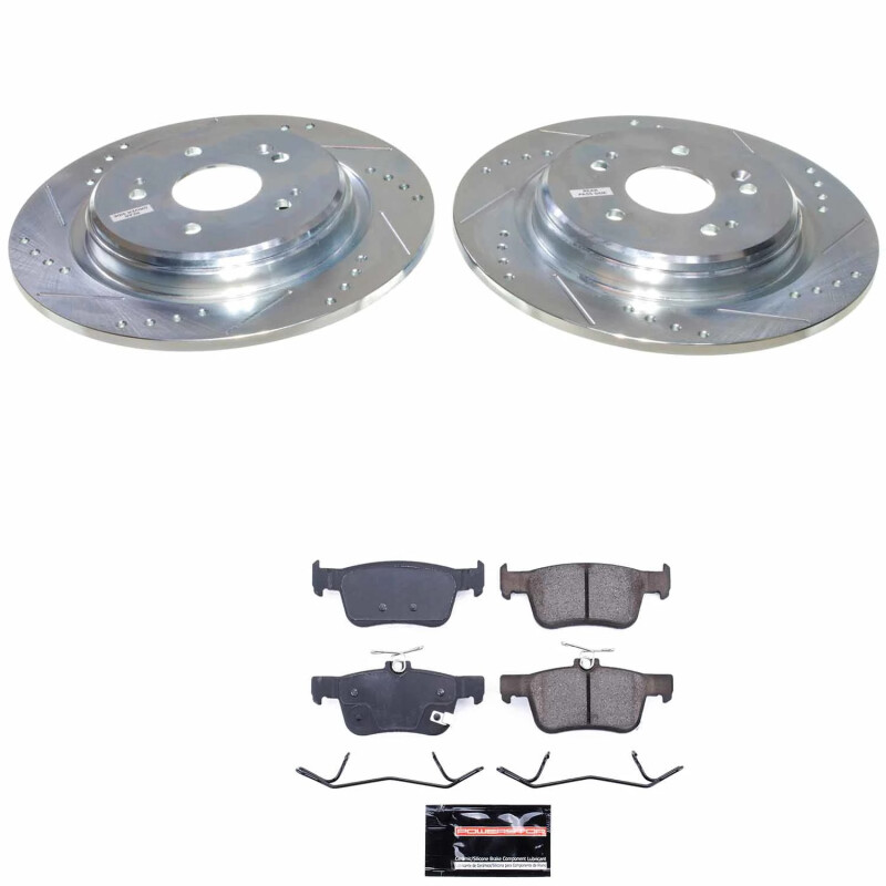 Power Stop 19-24 Acura RDX Rear Z23 Evolution Brake Kit - K9277