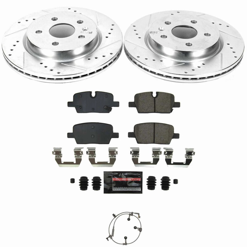 Power Stop 20-21 Cadillac CT5 Rear Z23 Evolution Brake Kit - K9300
