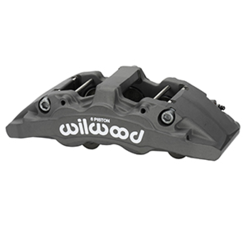 Wilwood Caliper-Aero6-L/H - Anodized 1.75/1.62in Pistons 1.25in Disc - 120-17459