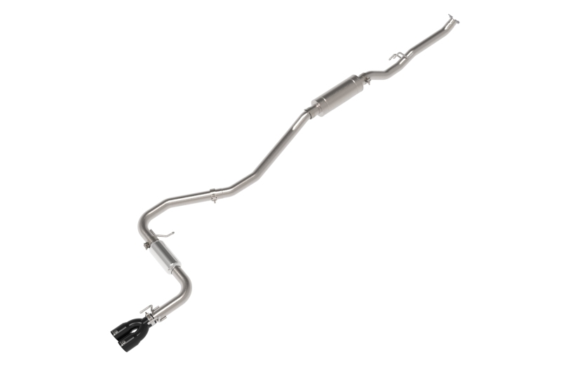 aFe POWER Takeda 2.5in 304 SS Cat-Back Exhaust w/ Black Tips 22-25 Honda Civic L4-2.0L - 49-36631-B
