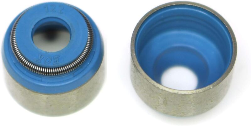BLOX Racing Honda 5.5mm Valve Stem Seals Blue FKM - Set of 16 (Fits Both Intake & Exhaust) - BXPT-10450