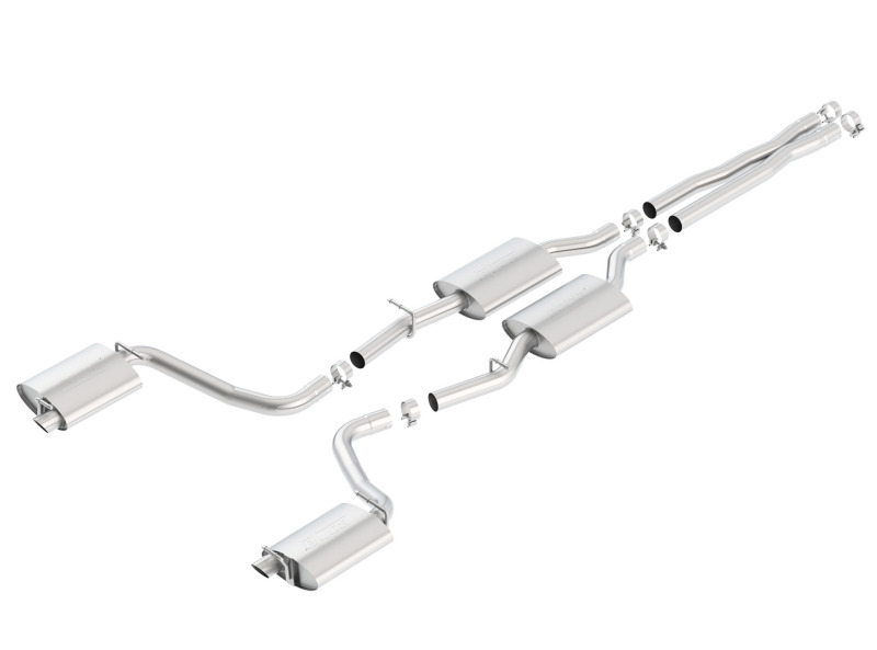 Borla 15-16 Dodge Charger R/T 5.7L No Tip Use Factory Valence Single Split Rear Exit S-Type Exhaust - 140636