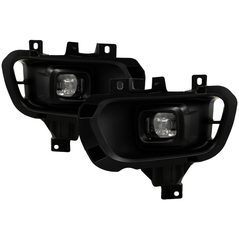 Spyder 19-23 Ford Ranger Full LED OEM Style Fog Lights w/ Switch - Clear (FL-FR19-LED-C) - 9051166