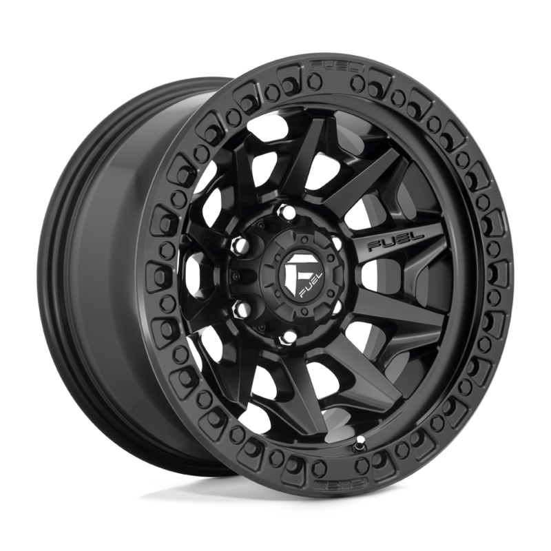 FUEL OFFROAD COVERT 17X9 6X139.7 106 MATTE BLACK -12
