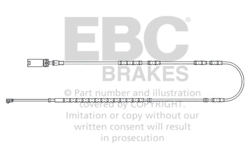 EBC 2013-2015 BMW X1 2.0L Turbo (28I) Rear Wear Leads - EFA130