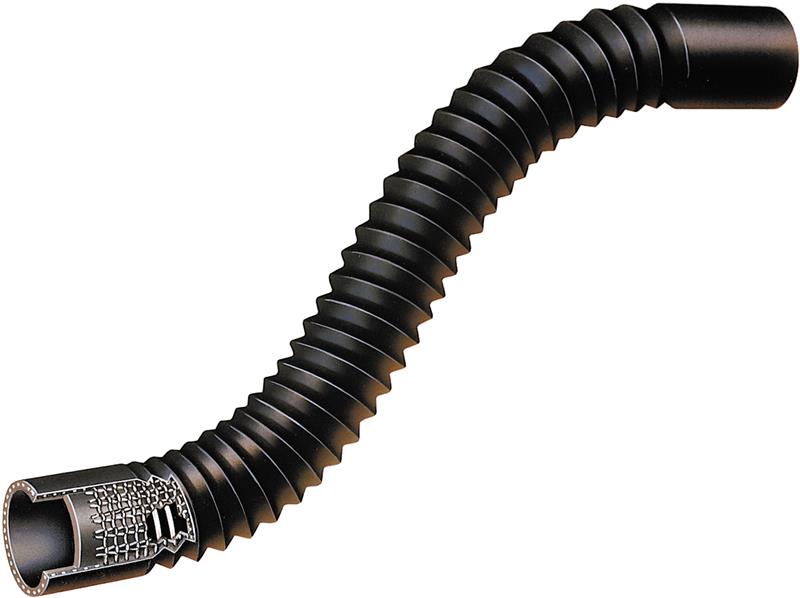 Gates 80-96 Chevrolet G Series Van V-8 5.7L Upper Flexible Coolant Hose (Standard) - 25321