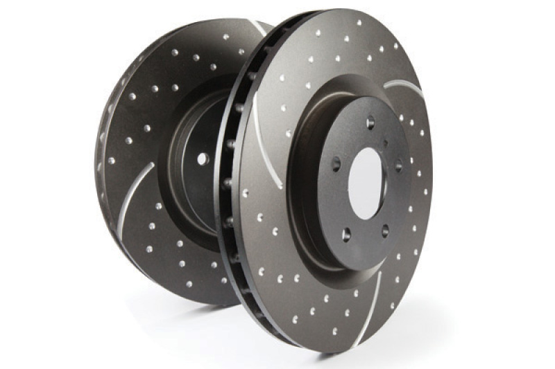 EBC Brakes GD Sport Dimpled and Slotted Rotors - GD7575