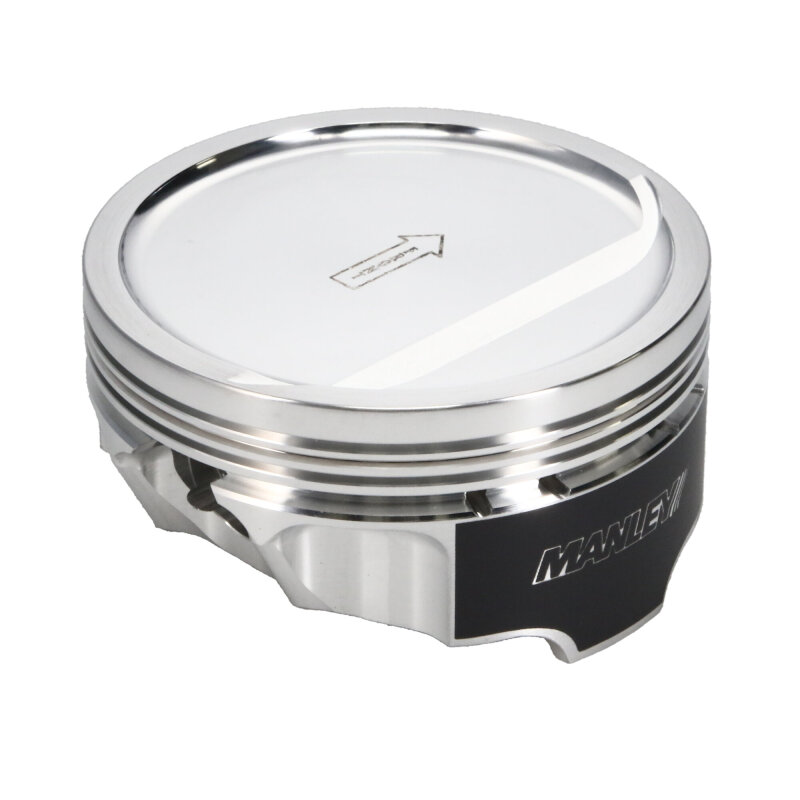 Manley Chevrolet LS Piston Set - 4.130in Bore 1.115in CH, -18.00 CC - 566305CE-8