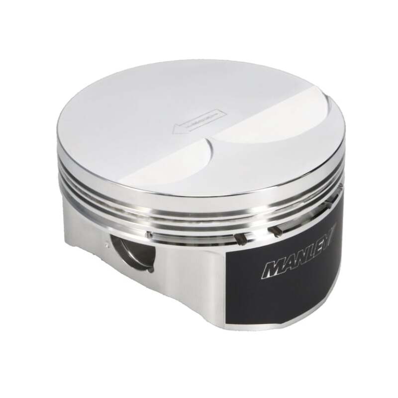 Manley Chevrolet LS Piston Set - 4.005in Bore 1.304in CH, -4.00 CC - 592505CE-8