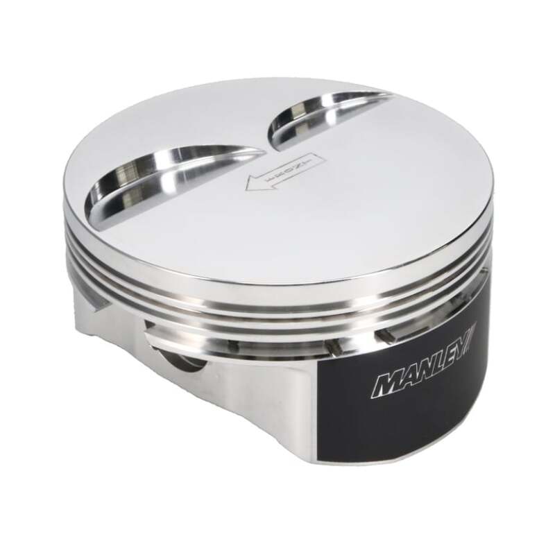 Manley Chevrolet LS Piston Set - 4.075in Bore 1.115in CH, -4.00 CC - 592675C-8