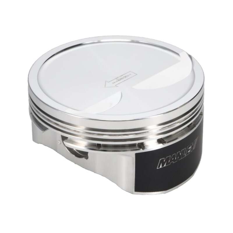 Manley Chevrolet LS Piston Set - 4.080in Bore 1.115in CH, -10.00 CC - 592780CE-8