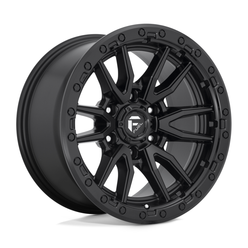 FUEL REBEL WHEELS 17X9 5X5.0 71.5 MATTE BLACK +01