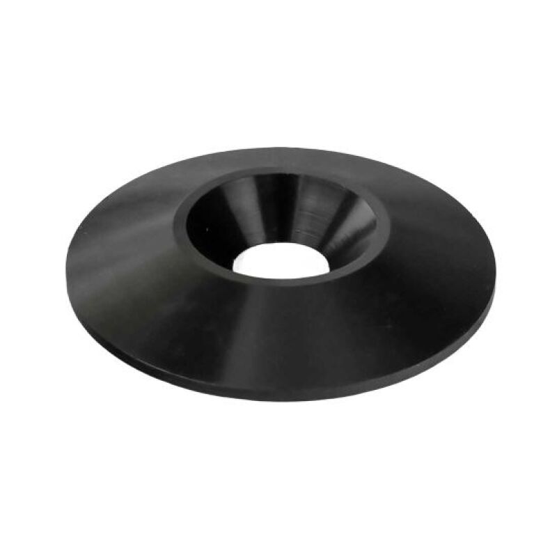 Moroso 1.25in Taper Washer - Black Anodized (10 Pack w/o Hardware) - 71686