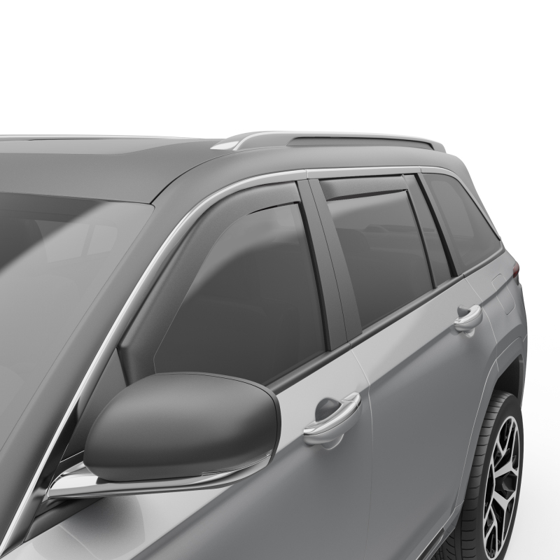 EGR 4pc Matte Finish In-channel Window Visors for Grand Cherokee (WL) - 573775