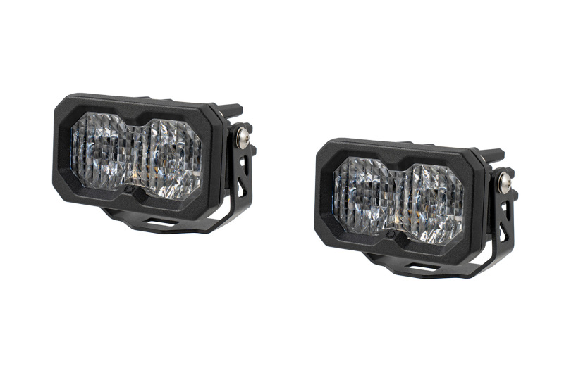 Diode Dynamics C2 2.0 SAE/DOT White Pro Standard LED Pod (Pair) - DD8104P