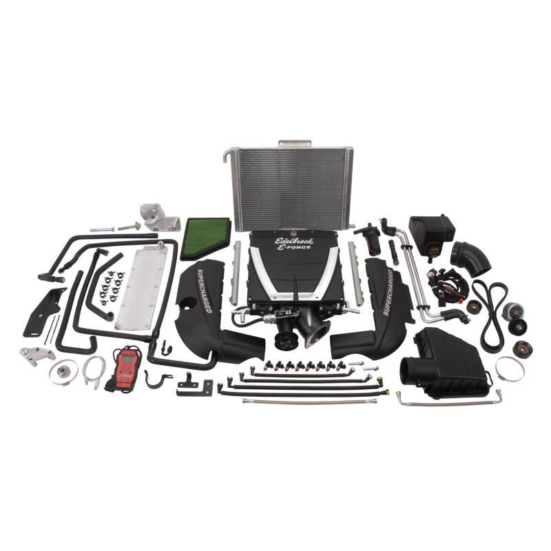 Edelbrock Supercharger Stage 1 - Street Kit 2010-2014 Chevrolet Camaro 6 2L Automatic Low Profile - 1562