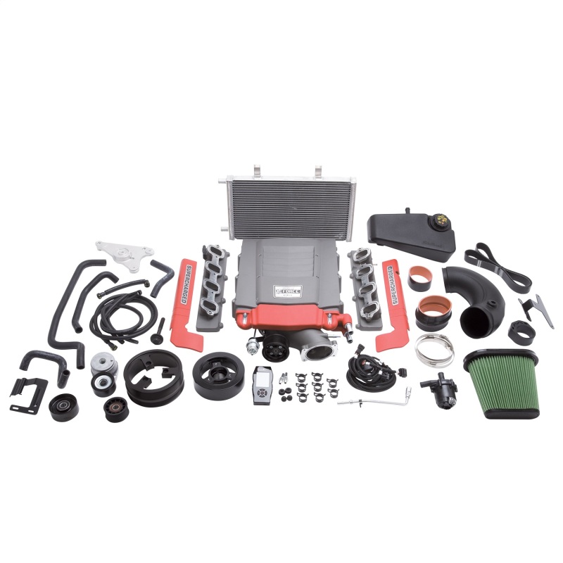Edelbrock Supercharger Stage 2 - Track Kit 2014 Chevrolet Corvette LT1 Base Model w/ Wet Sump - 15711