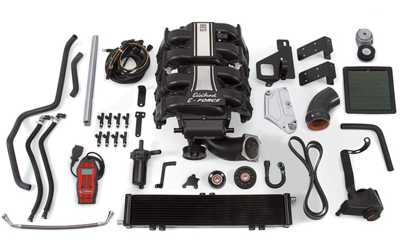 Edelbrock Supercharger Stage 1 - Street Kit 2011-2014 Ford F-150 5 0L w/ Tuner - 1584