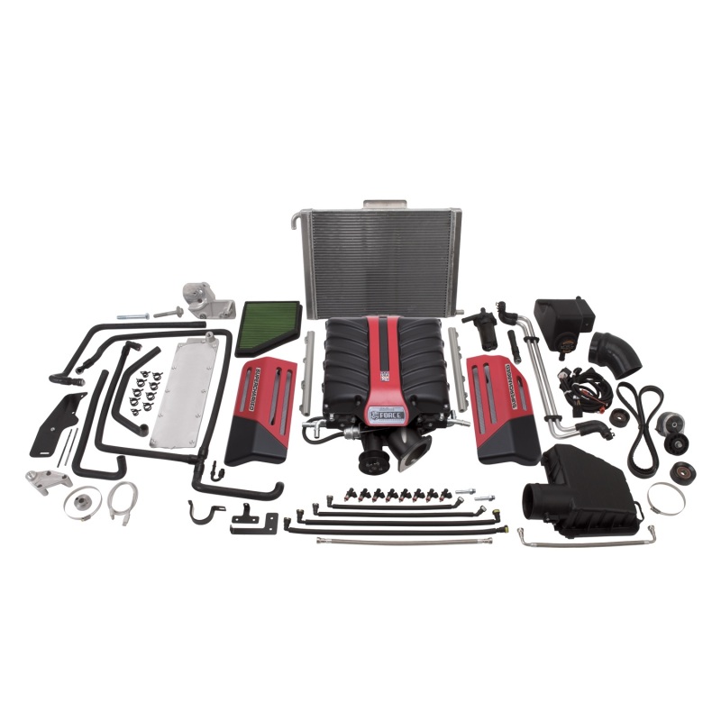 Edelbrock Supercharger Stage 1 - Street Kit 2010-2013 GM Camaro 6 2L LS3 w/ o Tuner - 15980