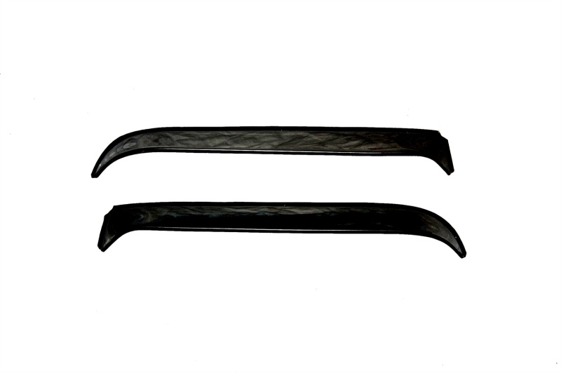 AVS 80-96 Ford Bronco Ventshade Extra Wide 2pc - Silver - 52068