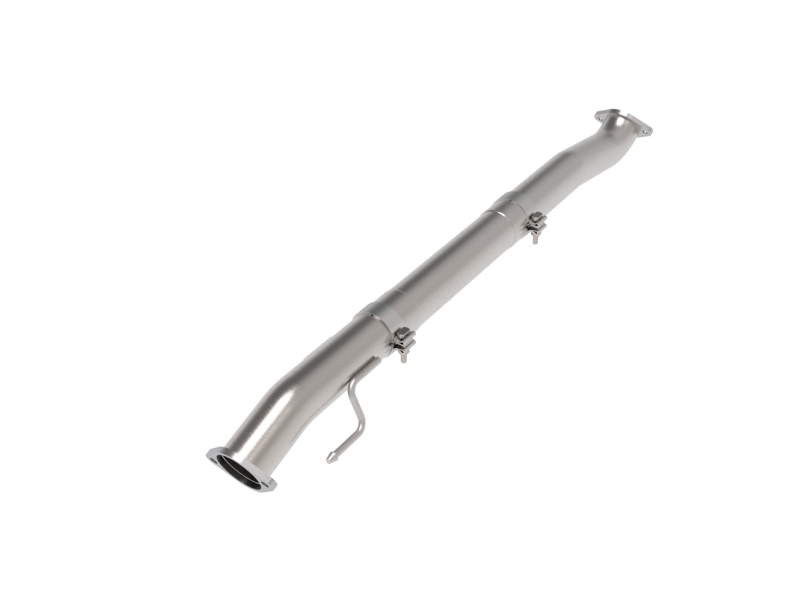 aFe Takeda 3in 304 Stainless Steel Mid-Pipe for 24-25 Kia K5 GT L4-2.5 (t) - 49-37042