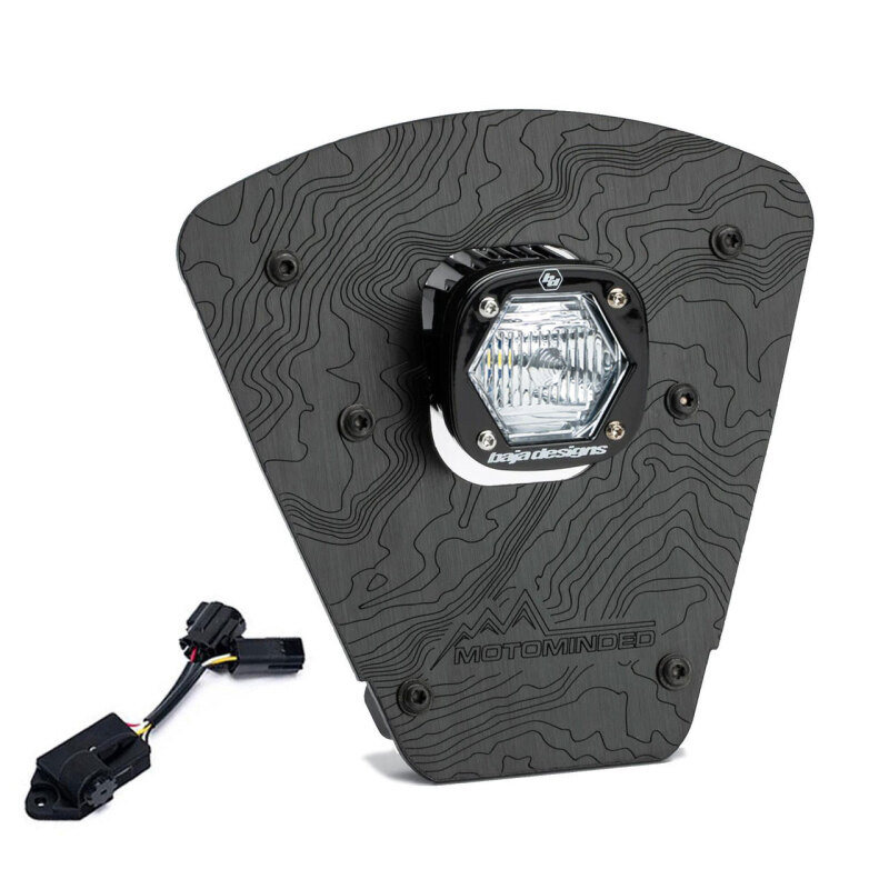 Baja Designs 24-25 GasGas ES/EC-F/EC S1 (D/C) LED Headlight Kit w/ Dimmer - Clear - 387011