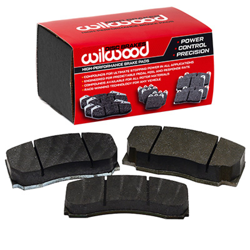 Wilwood BP-45 .600 Thick Axle Set High-Temperature Racing Pads - 150-45-7816K