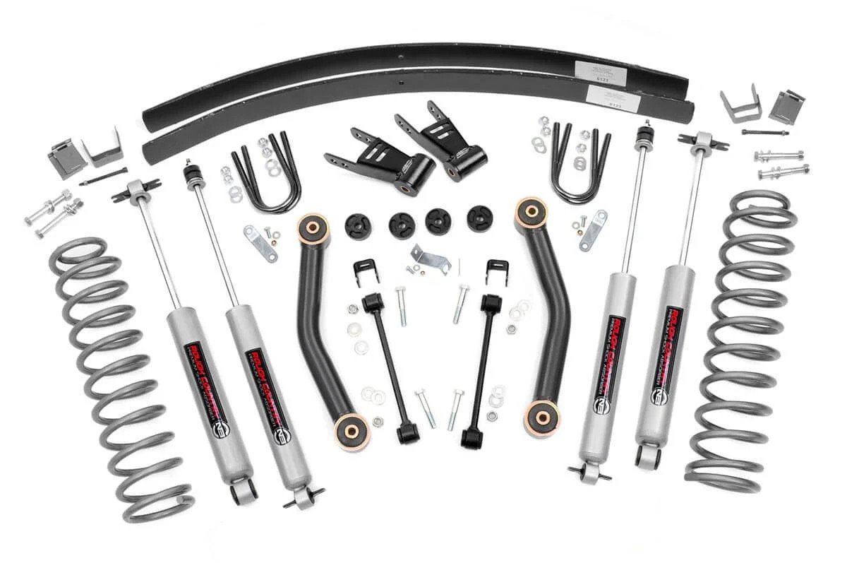 Rough Country 4.5 Inch Lift Kit Rear AAL | Jeep Cherokee XJ 2WD/4WD (1984-2001)
