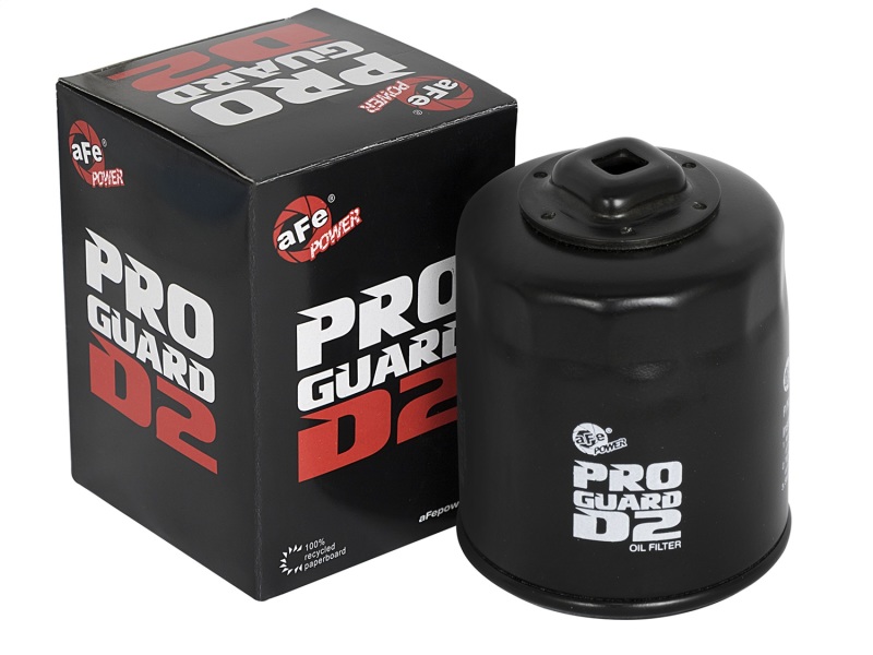 aFe ProGuard D2 Oil Filter w/ 3/8in Ratchet Drive to Remove Filter 07-11 Jeep Wrangler JK V6-3.8L - 44-LF014