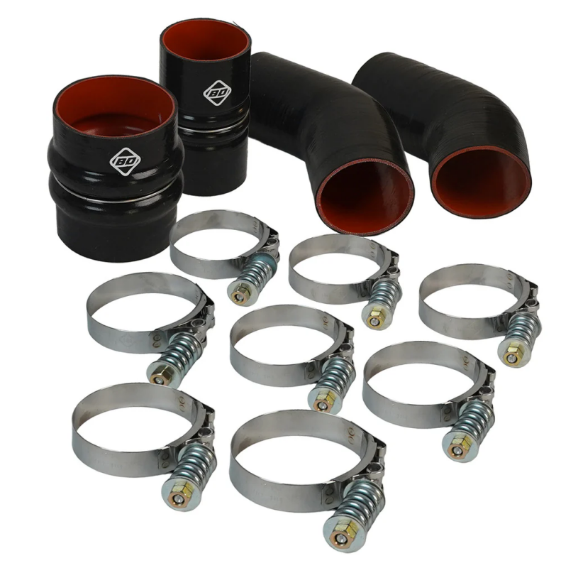 BD Diesel 13-18 RAM 2500/3500/4500/5500 6.7L Cummins Intercooler Hose & Clamp Kit - 1045218