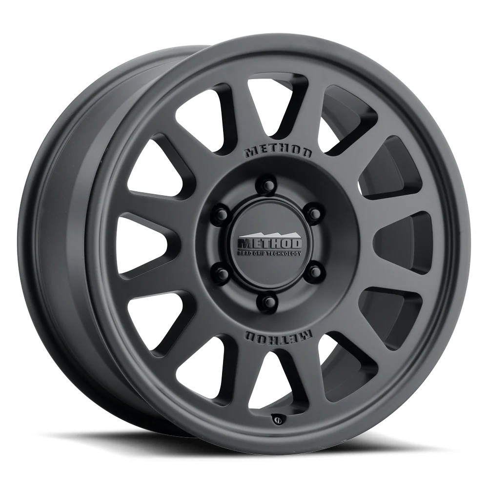 Method MR703 Bead Grip HD 18x9 +40mm Offset 6x5.5 95.25mm CB Matte Black Wheel - MR70389093540H