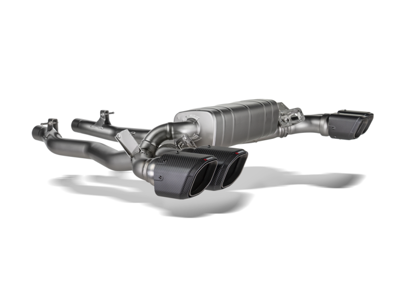 Akrapovic 2025+ BMW M5 G90/G99 Slip-On Line (Titanium) w/ Titanium Tips - S-BM/T/37H