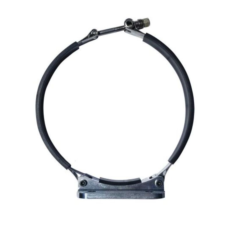 Moroso 8in Dia. Dry Sump Tank Remote Oil Filter Mount - 22763