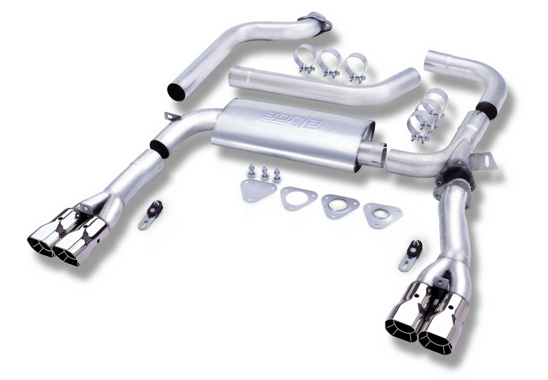 Borla 95-97 Chevrolet Camaro / Pontiac Trans Am 5.7L 3in Adjustable SS Cat-Back - 14555