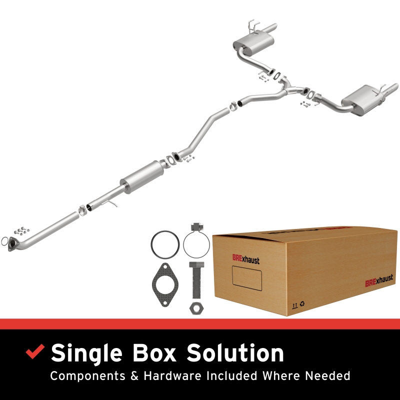 BRExhaust 16-21 Honda Civic 1.5L Direct-Fit Replacement Exhaust System - 106-0999