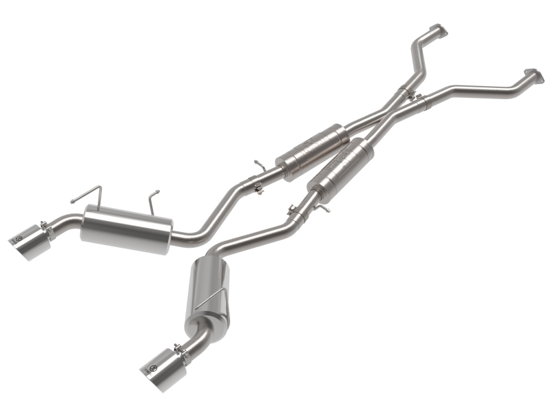 afe Takeda Cat-Back Exhaust System Nissan 370Z 09-20 V6-3.7L - 49-36139-P