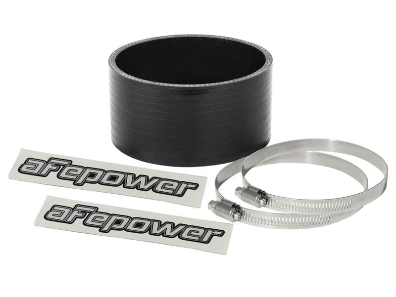 afe Magnum FORCE Intake Coupling Kit (3-1/2 IN ID x 2 IN L) Straight Coupler - Black - 59-00087