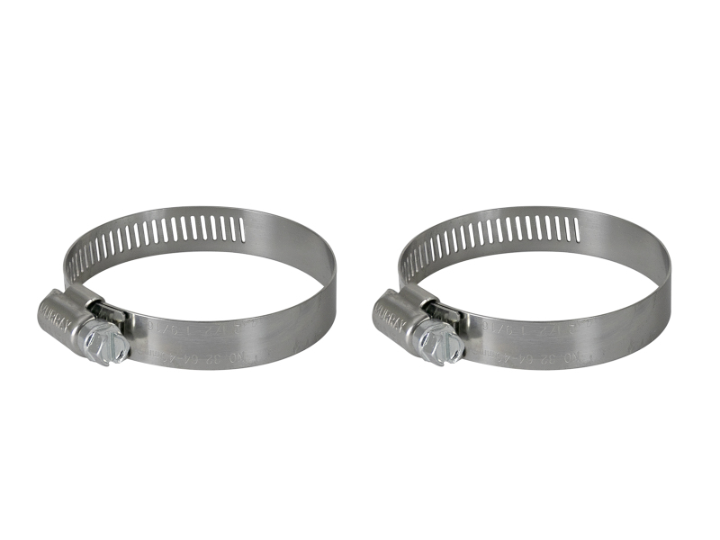 afe Magnum FORCE Replacement Clamp Kit SAE 032 (1-9/16 IN ID to 2-1/2 IN ID Range) Pair - 59-01010-MA