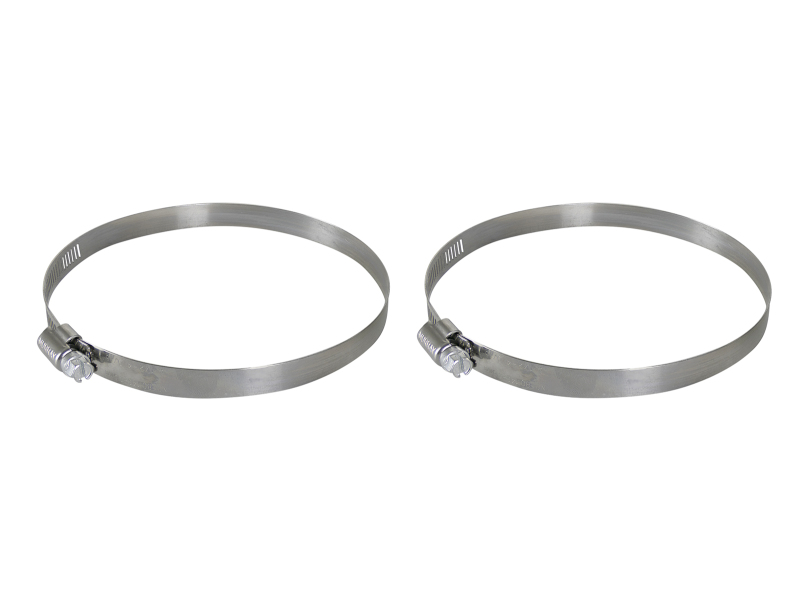 afe Magnum FORCE Replacement Clamp Kit SAE 140 (6-1/8 IN ID to 9-1/4 IN ID Range) Pair - 59-01023-MA