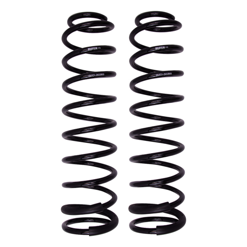 Bilstein 2018+ Jeep Wrangler JL (w/o Winch) B12 (Special) Front Coil Spring Set - 1.5in Lift - 53-322401