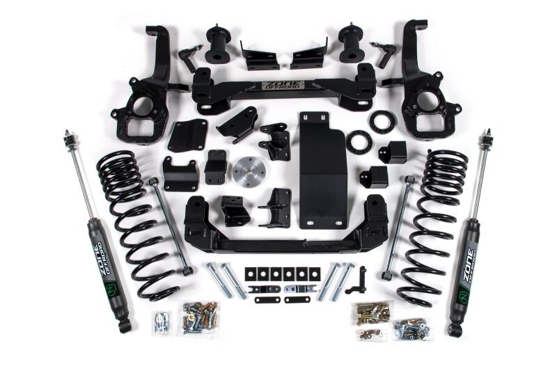 Zone Offroad 19-21 Ram 1500 4WD 6in Front 5in Rear Suspension Lift System / Fox Shocks - ZOND96F