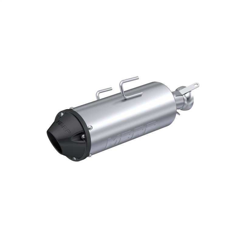 MBRP 2013+ Polaris Scrambler 850 5in Slip-on Exhaust System w/ Performance Mufflers - AT-9542PT