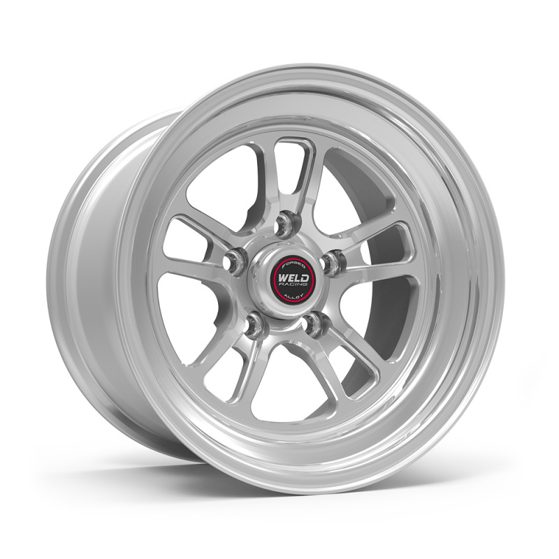 Weld S70 15x4 / 5x4.75 BP / 1.5in. BS Polished Wheel (Medium Pad) - Non-Beadlock - 70MP-504B15A