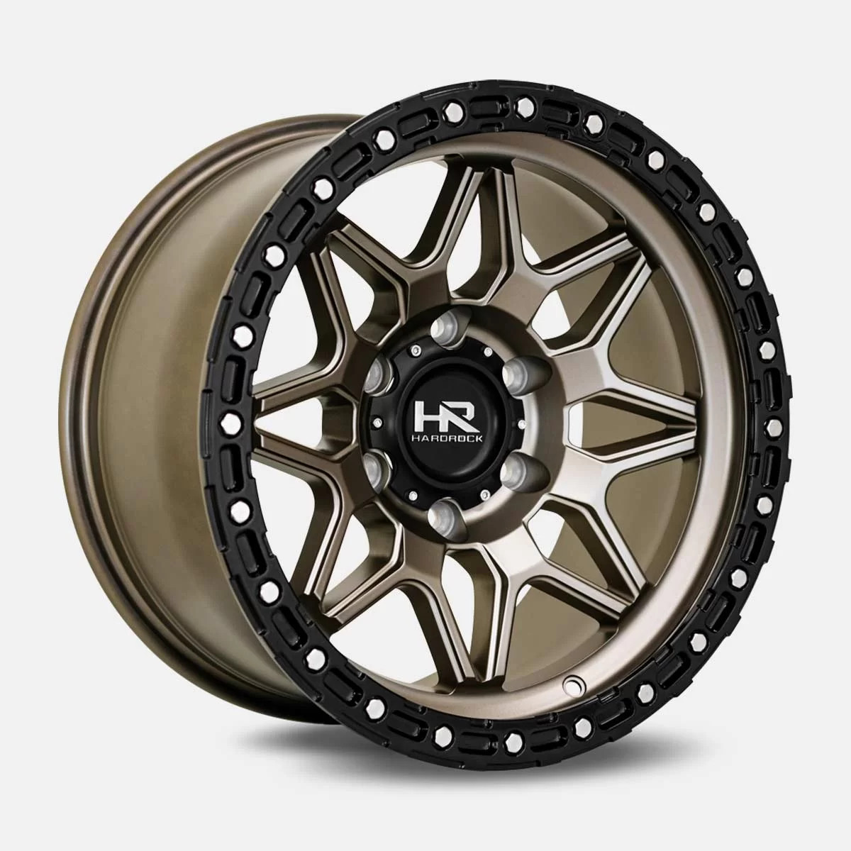 Hard Rock Offroad Wheels 100 Series  H105 Matte Bronze 17x9	 6x139.7 -12
