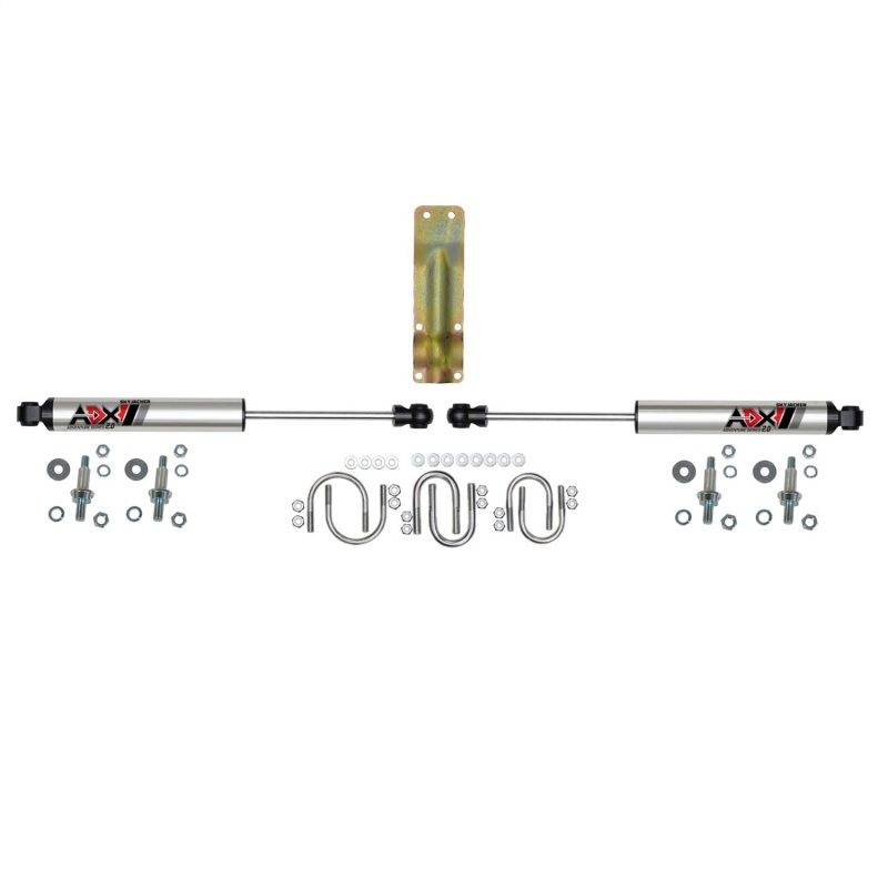 Skyjacker 67-87 GM K10-K35 Pickup ADX 2.0 Dual Stabilizer Kit w/ CNC Machined Polished Alum. - 2220
